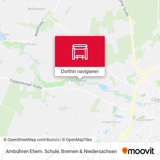 Ambühren Ehem. Schule Karte
