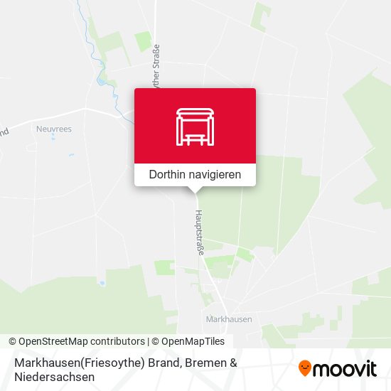 Markhausen(Friesoythe) Brand Karte