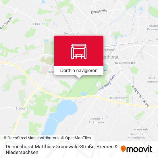 Delmenhorst Matthias-Grünewald-Straße Karte