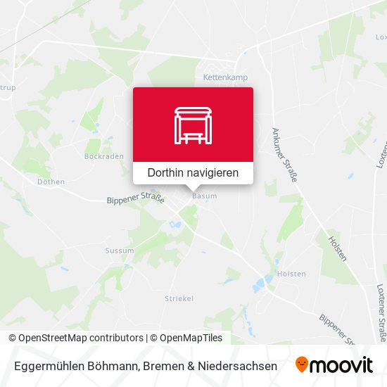 Eggermühlen Böhmann Karte