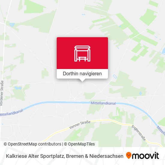 Kalkriese Alter Sportplatz Karte