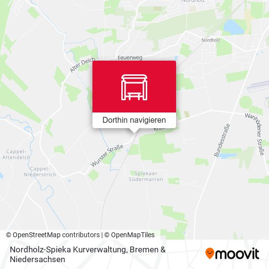 Nordholz-Spieka Kurverwaltung Karte