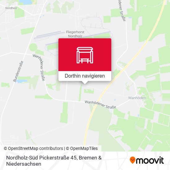 Nordholz-Süd Pickerstraße 45 Karte