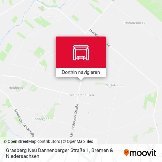 Grasberg Neu Dannenberger Straße 1 Karte