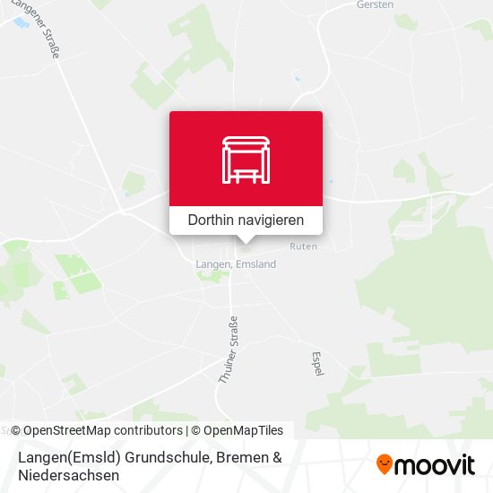 Langen(Emsld) Grundschule Karte