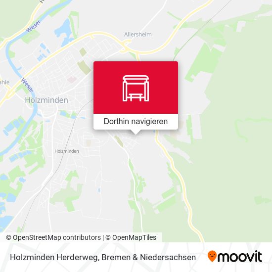 Holzminden Herderweg Karte