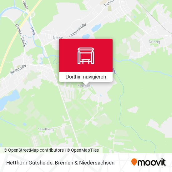 Hetthorn Gutsheide Karte