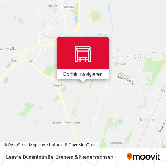 Leeste Dunantstraße Karte