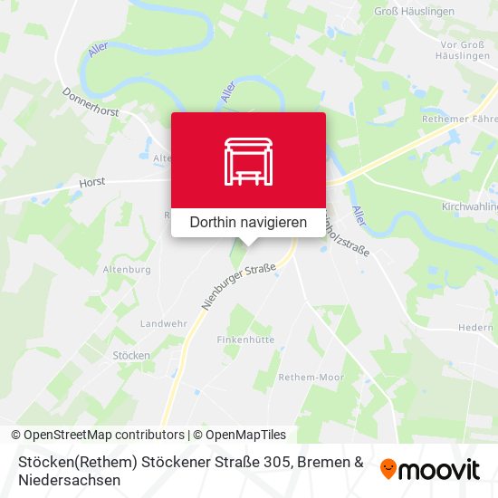 Stöcken(Rethem) Stöckener Straße 305 Karte