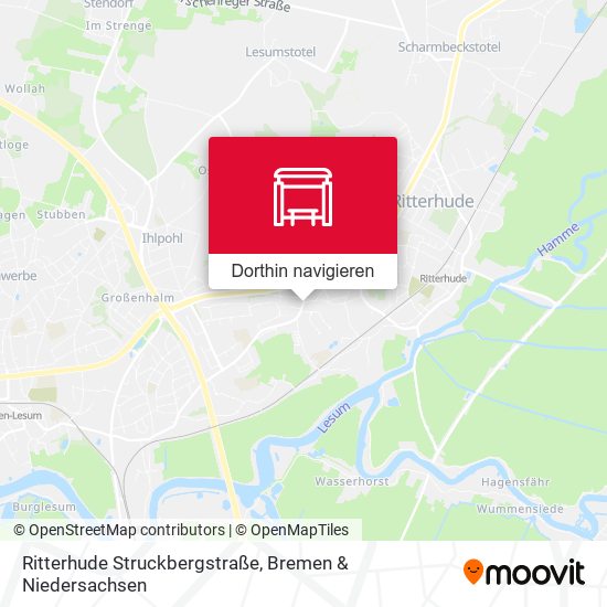 Ritterhude Struckbergstraße Karte