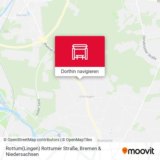 Rottum(Lingen) Rottumer Straße Karte