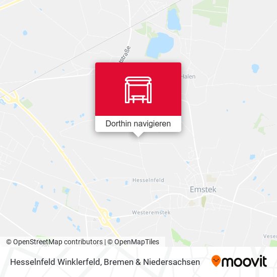 Hesselnfeld Winklerfeld Karte