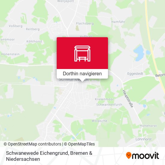 Schwanewede Eichengrund Karte