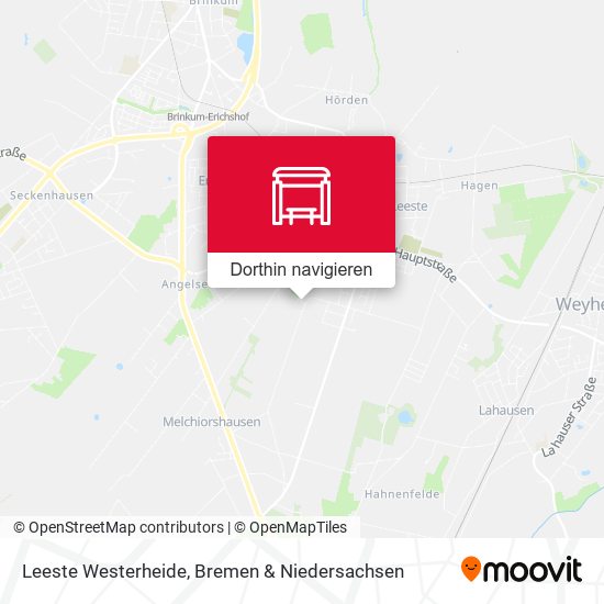 Leeste Westerheide Karte