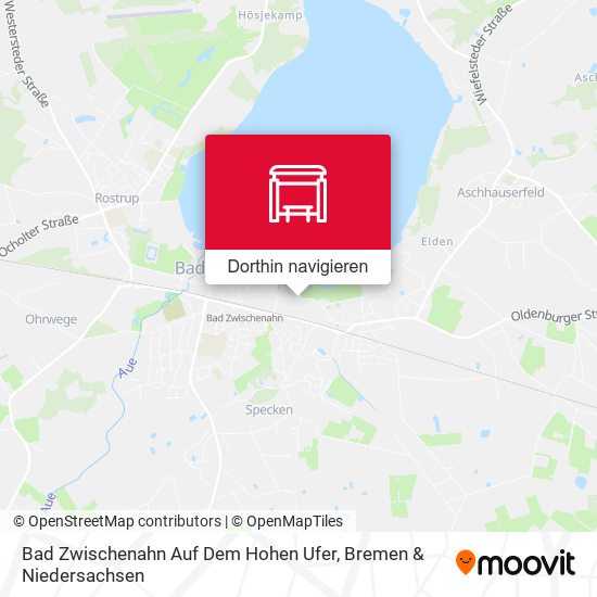 Bad Zwischenahn Auf Dem Hohen Ufer Karte