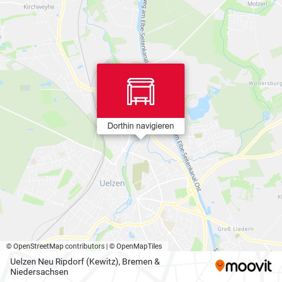 Uelzen Neu Ripdorf (Kewitz) Karte