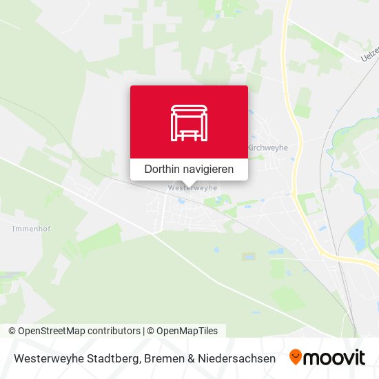 Westerweyhe Stadtberg Karte