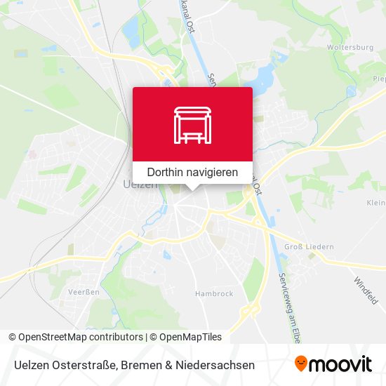 Uelzen Osterstraße Karte