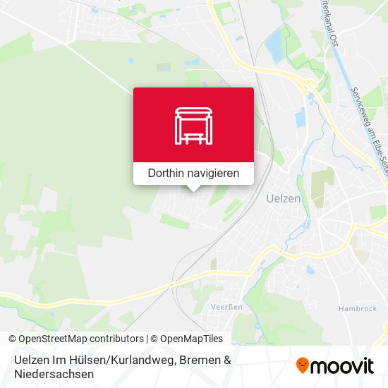 Uelzen Im Hülsen/Kurlandweg Karte