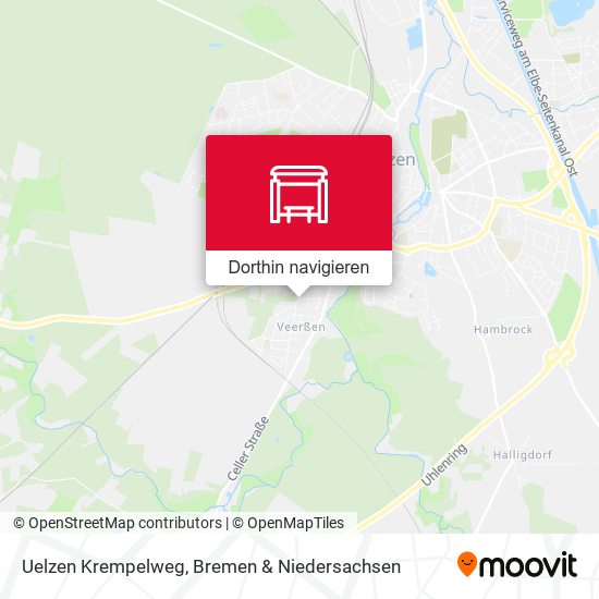 Uelzen Krempelweg Karte