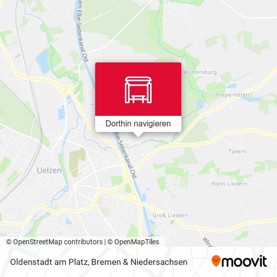 Oldenstadt am Platz Karte