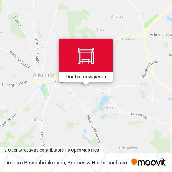 Ankum Binnenbrinkmann Karte