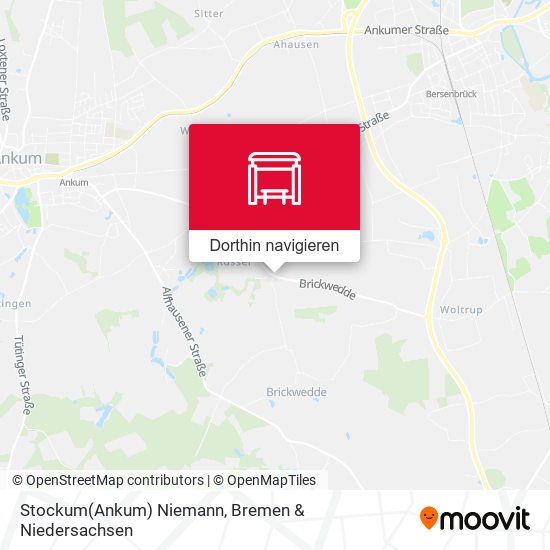 Stockum(Ankum) Niemann Karte