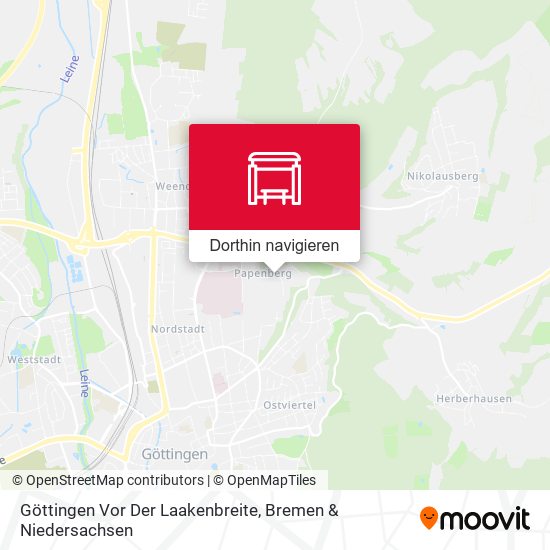 Göttingen Vor Der Laakenbreite Karte