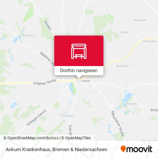 Ankum Krankenhaus Karte
