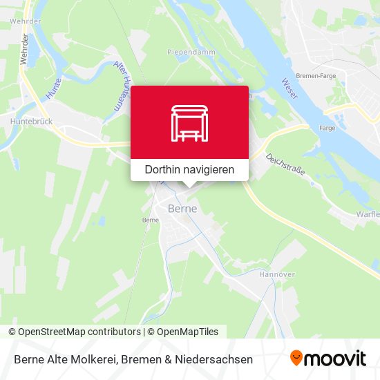 Berne Alte Molkerei Karte