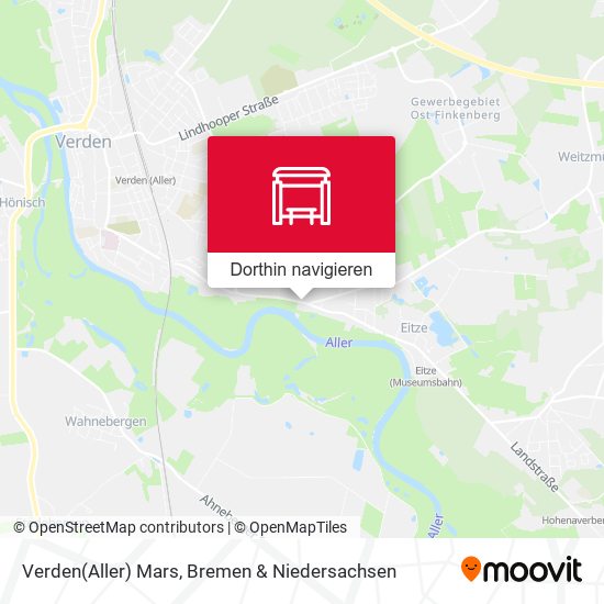 Verden(Aller) Mars Karte