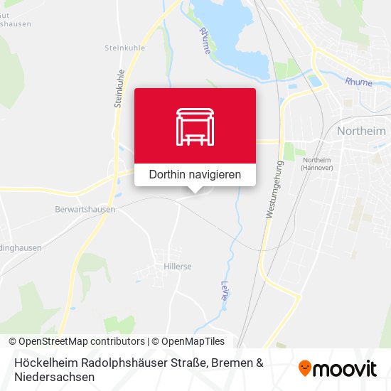 Höckelheim Radolphshäuser Straße Karte