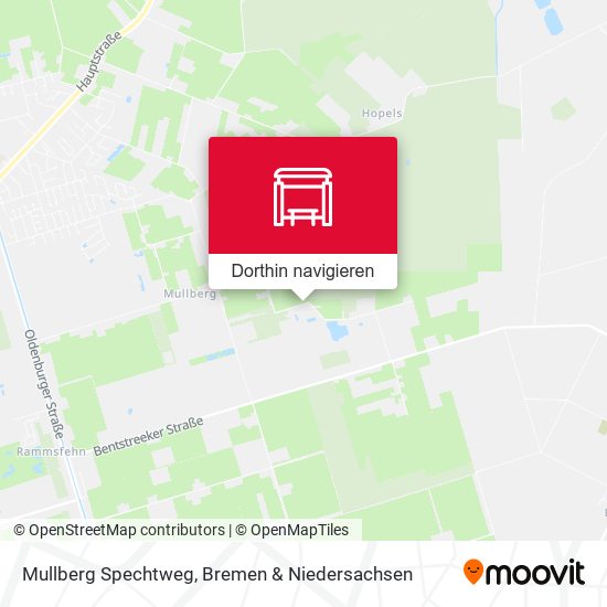Mullberg Spechtweg Karte