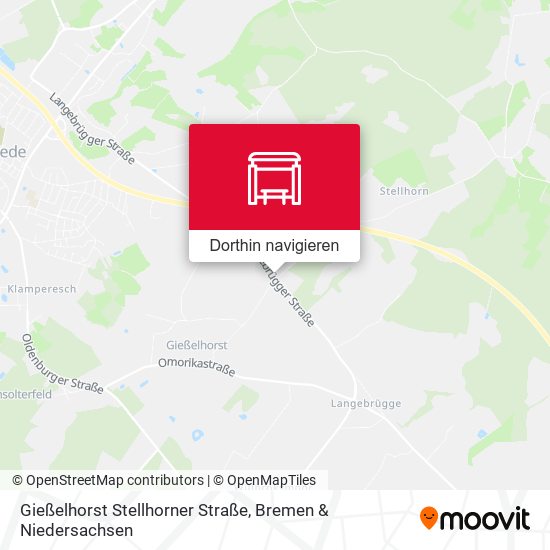 Gießelhorst Stellhorner Straße Karte