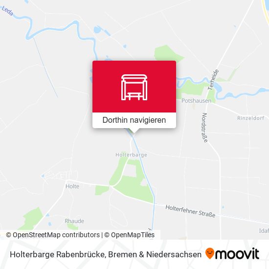 Holterbarge Rabenbrücke Karte