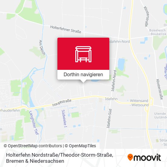 Holterfehn Nordstraße / Theodor-Storm-Straße Karte