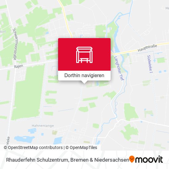 Rhauderfehn Schulzentrum Karte