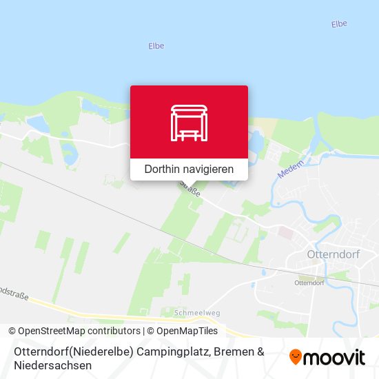 Otterndorf(Niederelbe) Campingplatz Karte