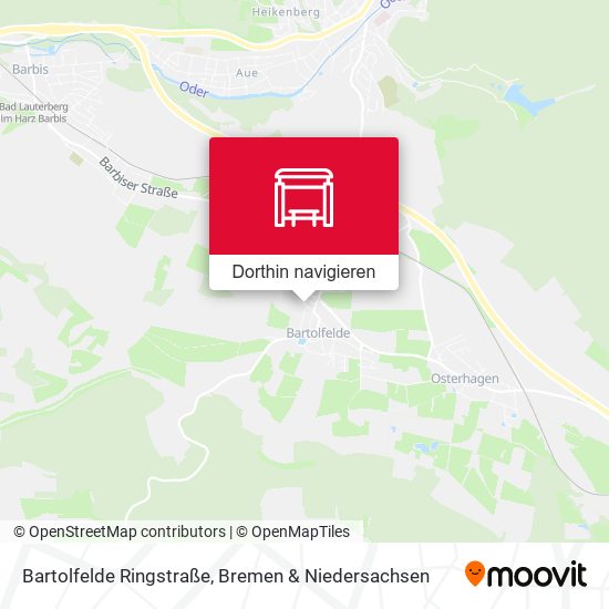 Bartolfelde Ringstraße Karte
