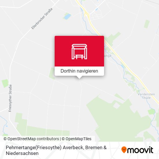 Pehmertange(Friesoythe) Averbeck Karte