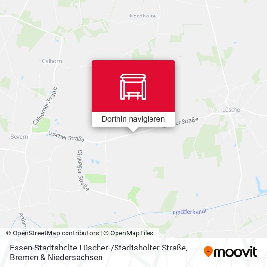 Essen-Stadtsholte Lüscher- / Stadtsholter Straße Karte