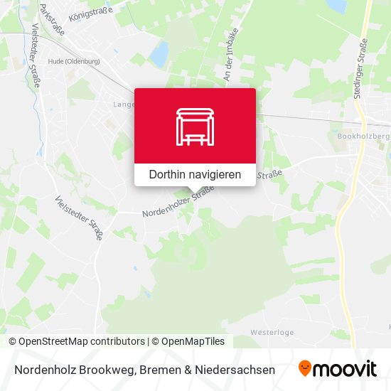 Nordenholz Brookweg Karte