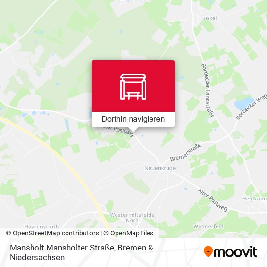 Mansholt Mansholter Straße Karte