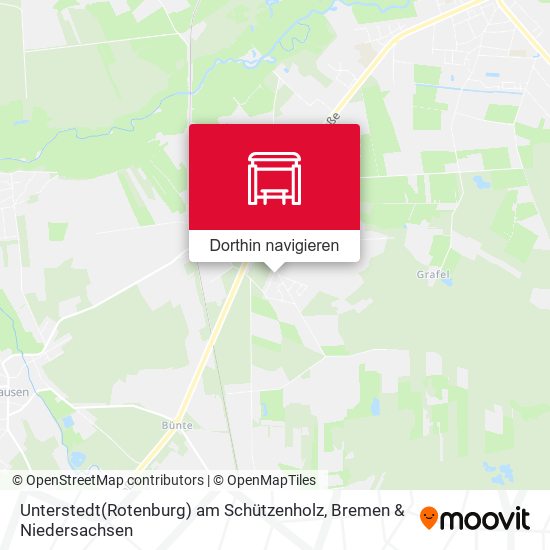 Unterstedt(Rotenburg) am Schützenholz Karte