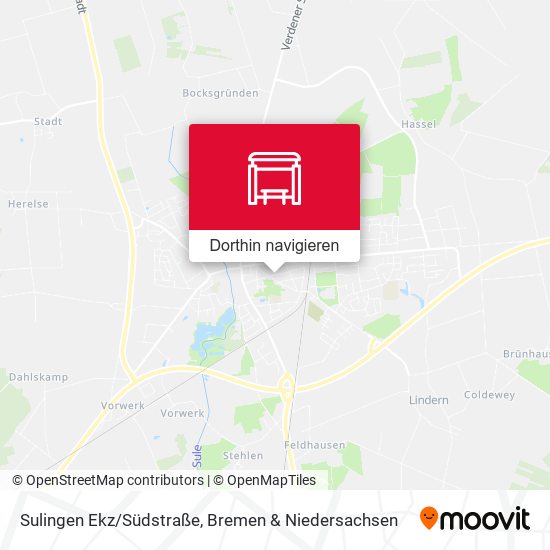 Sulingen Ekz/Südstraße Karte