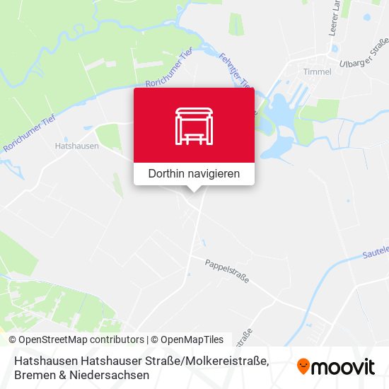 Hatshausen Hatshauser Straße / Molkereistraße Karte