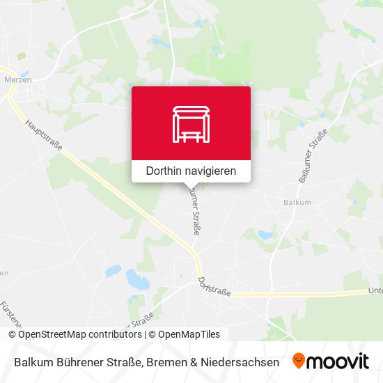 Balkum Bührener Straße Karte