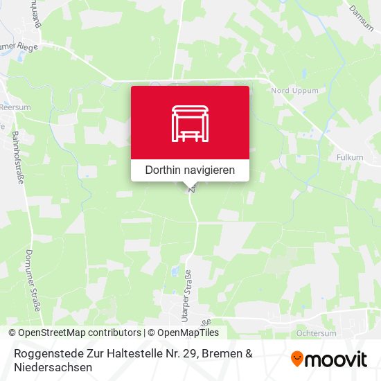 Roggenstede Zur Haltestelle Nr. 29 Karte