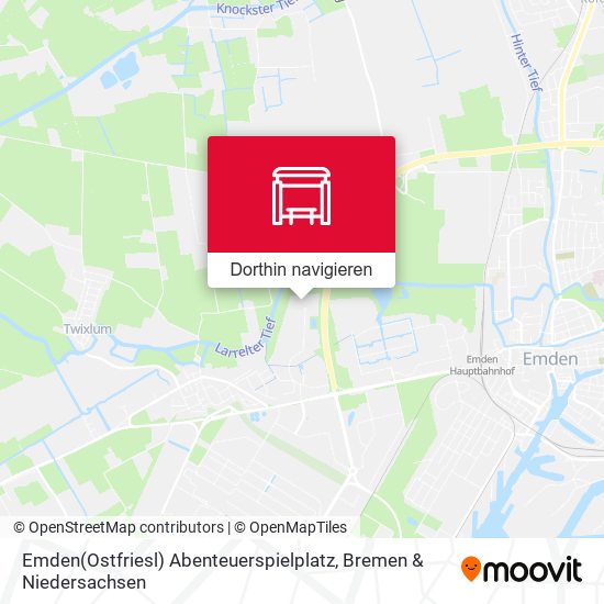 Emden(Ostfriesl) Abenteuerspielplatz Karte