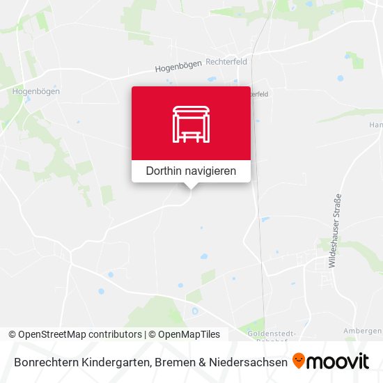 Bonrechtern Kindergarten Karte
